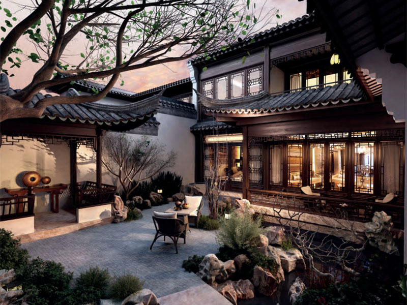 中式仿古效果欣赏